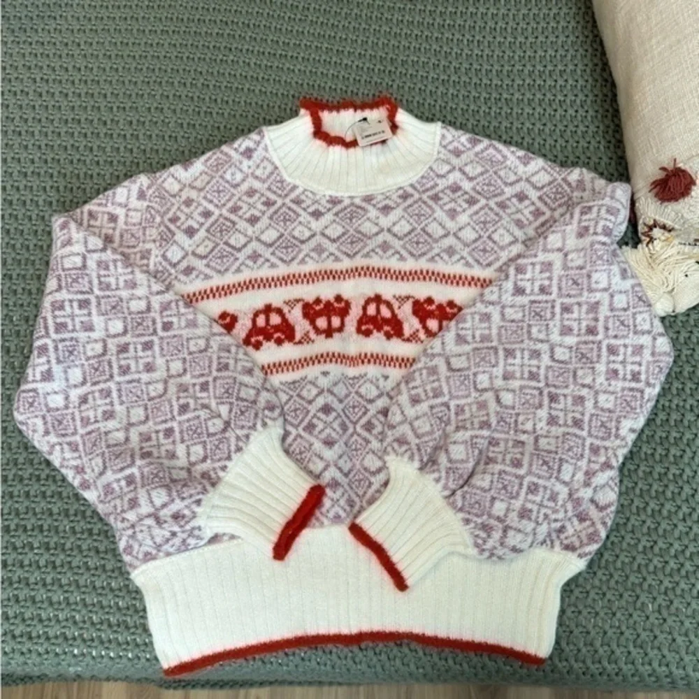 free people freya fairisle sweater